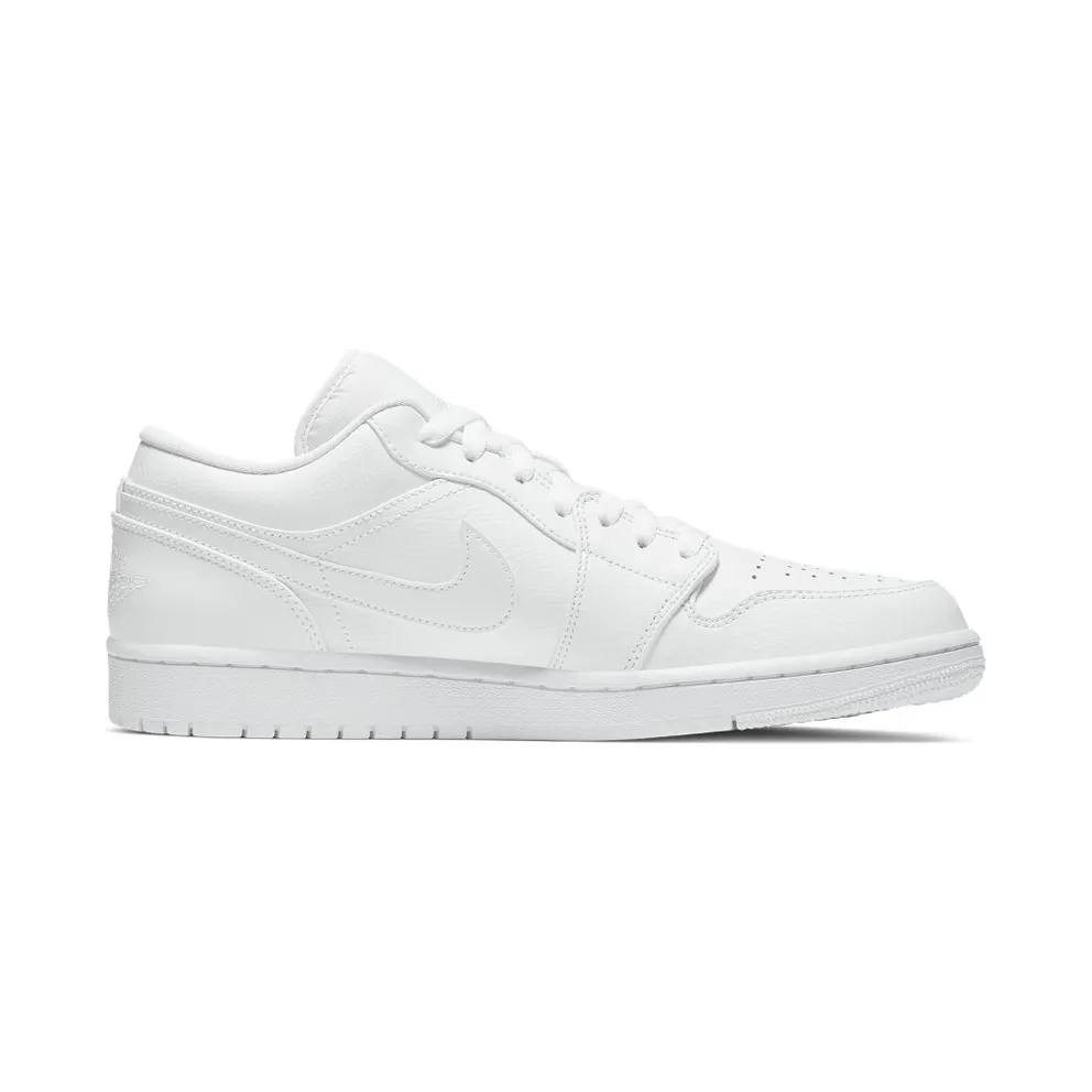 Jordan 1 Low Triple White Fog Grey White/White-Grey Fog-White (553558-126)