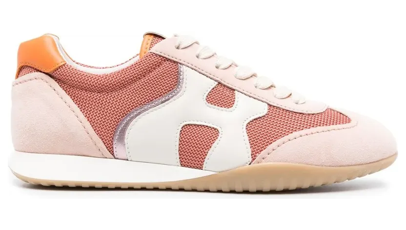 Hogan Olympia-Z leren sneakers – Roze (HXW5650DO01N8B)