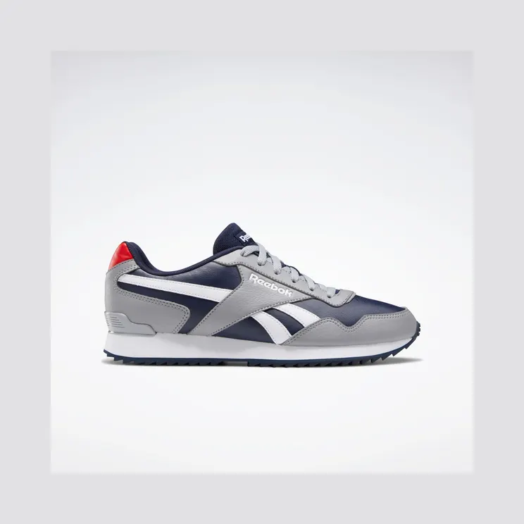 Reebok Royal Glide Ripple Clip Vector Navy / Pure Grey 4 / Vector Red