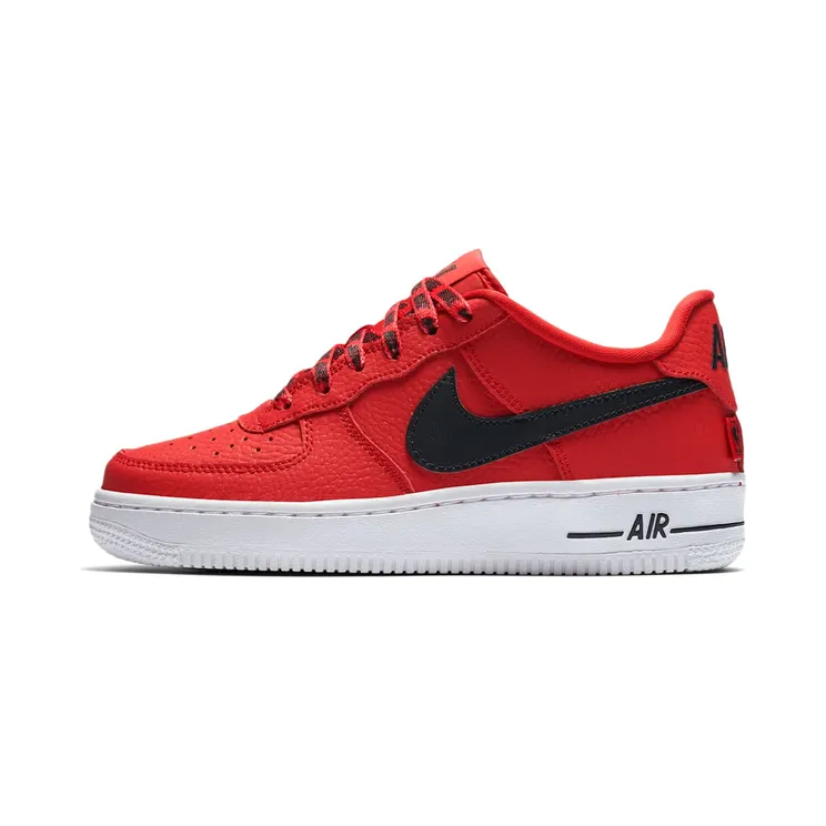 Nike Air Force 1 Low NBA University Red (GS) “University Red / White / Black” (820438-606)