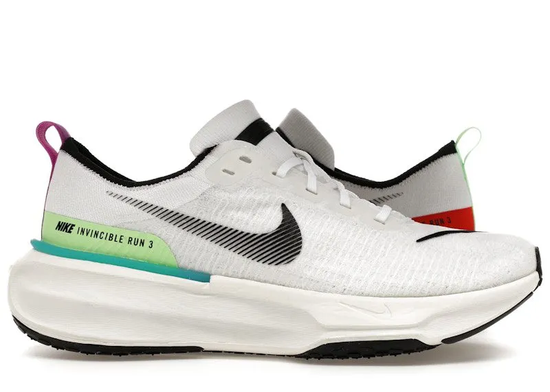 Nike ZoomX Invincible Run 3 SE White Black Picante Red Lime Blast (FJ1046-100)