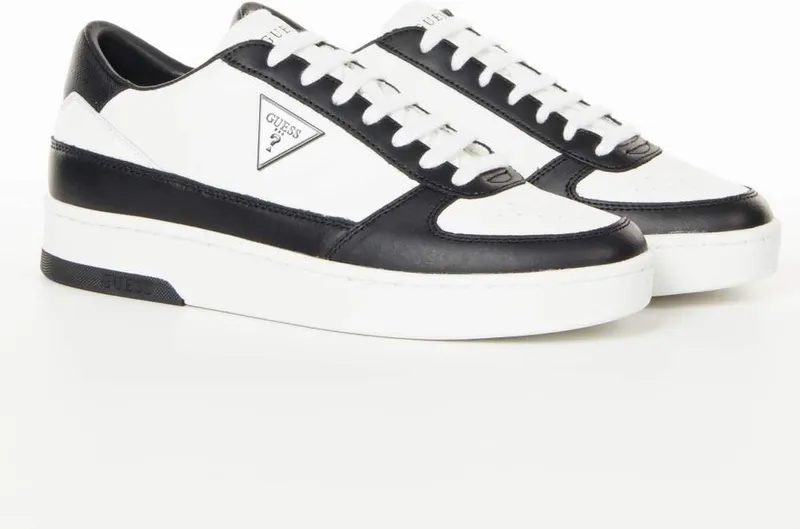 Guess sneaker Zwart (FM7SIL-LEA12-WHBLA)