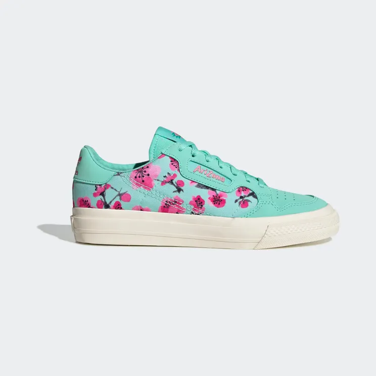 adidas Continental Vulc Easy Green / Core Black / Semi Solar Pink (EF9075)
