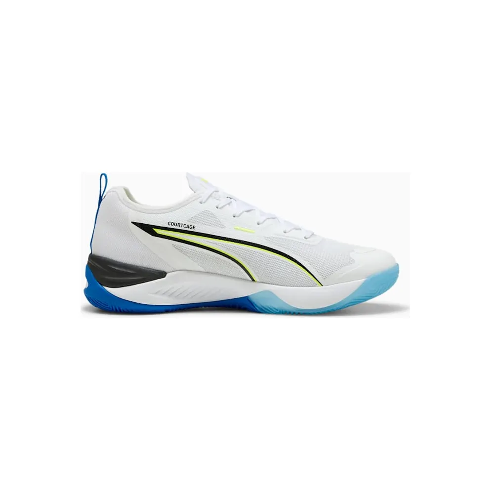 Puma Eliminate Nitro 4 Game On White Glowing Red Ultra Blue (108885-01)
