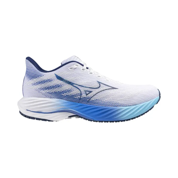 Mizuno Wave Rider 28 White Estate Blue (J1GC2403-01)