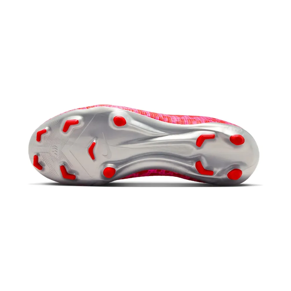 Nike Mercurial Vapor Academy Rush Red/Metallic Silver/Hyper Pink/University Gold (IQ3580-601)