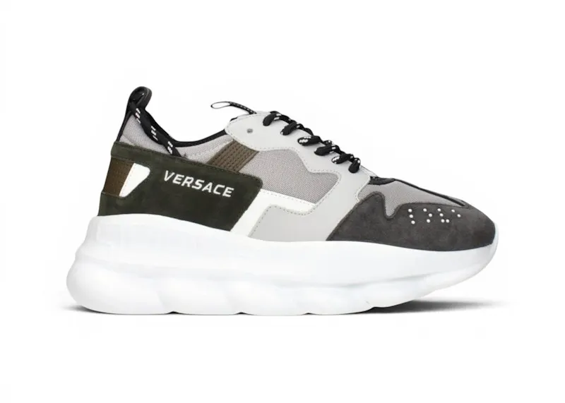 Versace Chain Reaction Military Green Gray (1021575_1A16192)