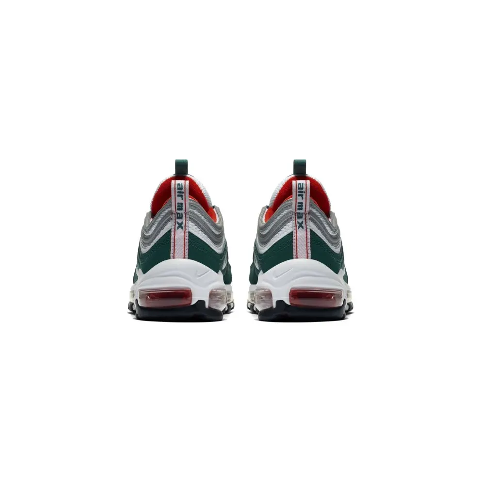Nike Air Max 97 Miami Hurricanes (GS) Rainforest/White-Team Orange-Black (921522-300)