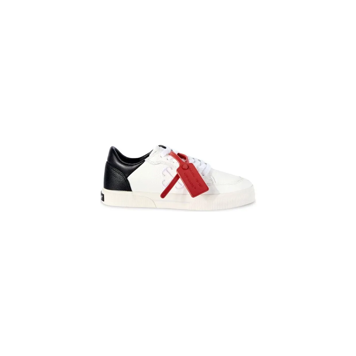 OFF-WHITE Vulc Low White Black (OMIA293S24LEA0010110)