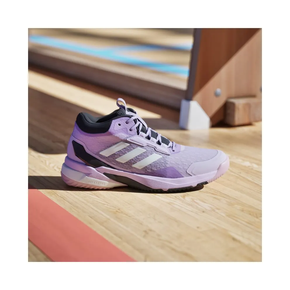 Adidas Crazyflight 6 Mid Indoor Powder Plum / Zero Metalic / Core Black (HP7031)