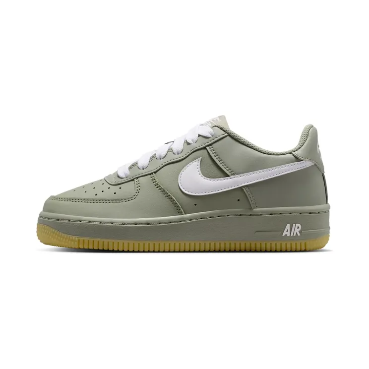 Nike Air Force 1 Low LV8 “Light Army / Gum Light Brown / Metallic Silver / White” (HQ1911-300)