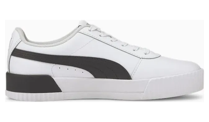 Puma Carina leren Wit/Zwart (370325-21)