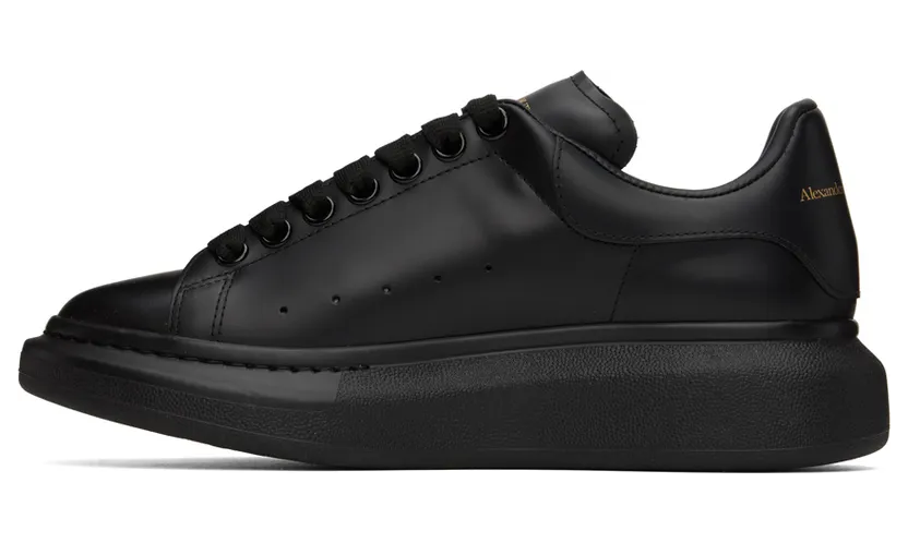 Alexander McQueen Black Oversized Sneakers (553761WHGP0) (3)