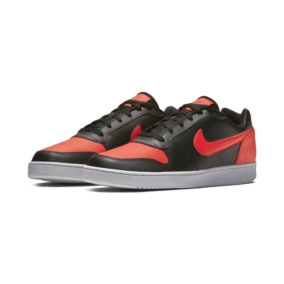 Nike Ebernon Low “Black / White / Habanero Red” (AQ1775-004)