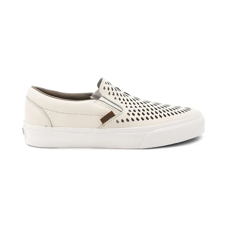 Vans Classic Slip-On DX Turtledove Havana Perforated Leather (VN08F8MT8)