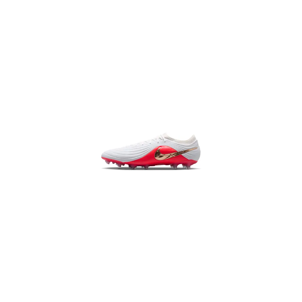 Nike Tiempo Maestro Elite Artificial-Grass Low-Top “White / Bright Crimson / Blur” (IB4469-100)