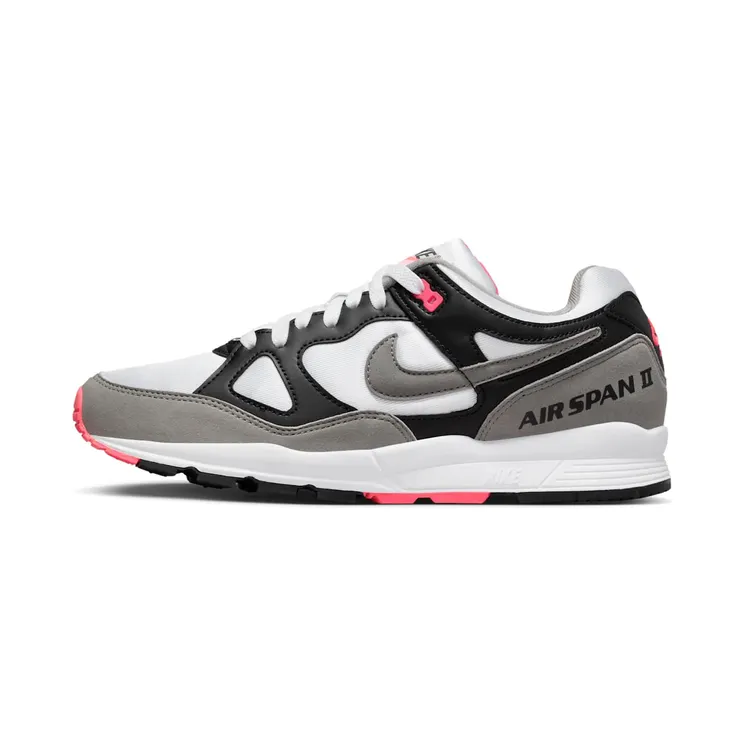 Nike Air Span 2 ‘Hot Coral’ Black/Dust-Solar Red-White (AH8047-005)