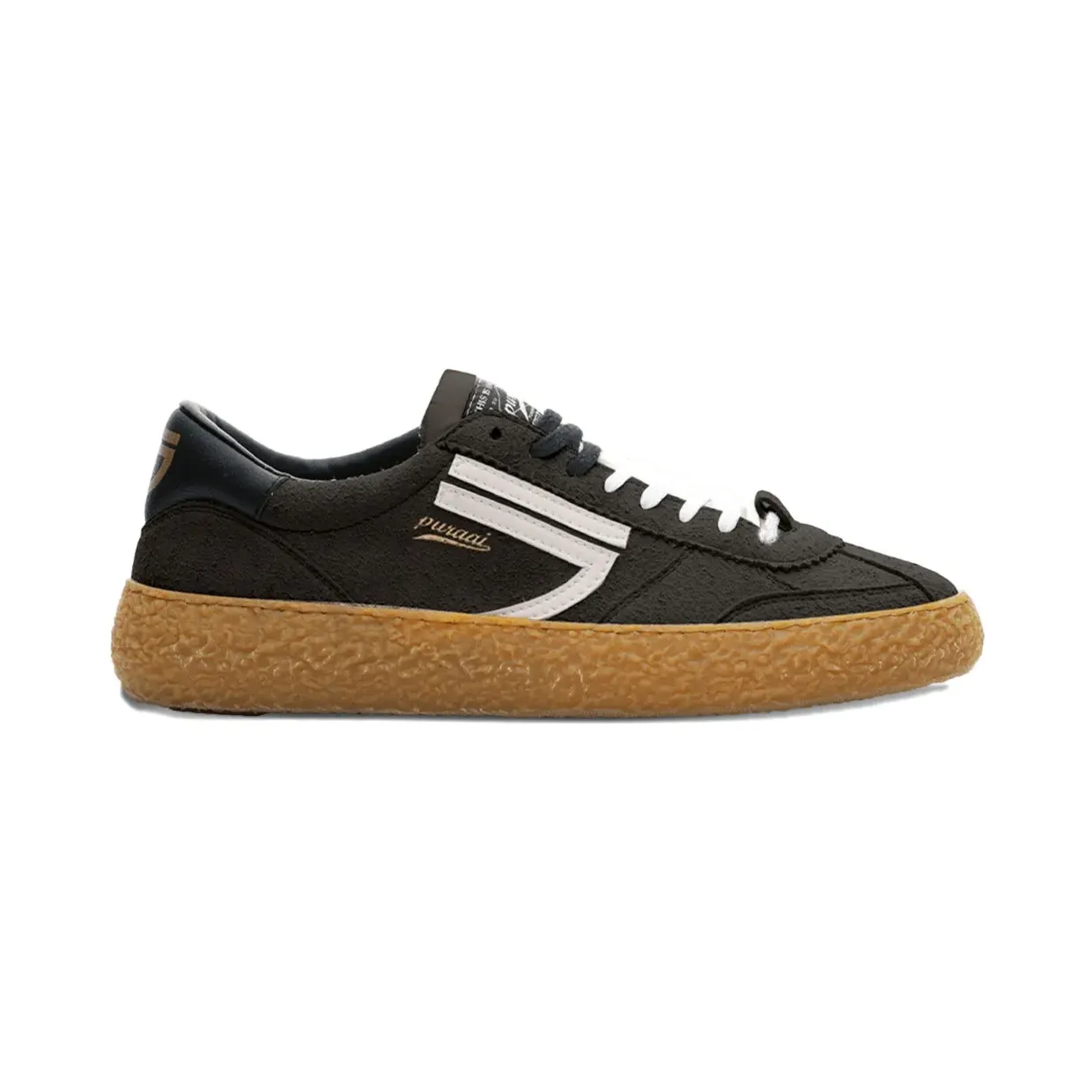Puraai mit Streifendetail “Black” (PU101V016FURIA)