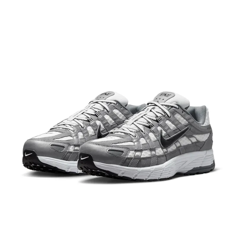 Nike P-6000 “White Metallic Cool Grey Black” (IR2004-100)