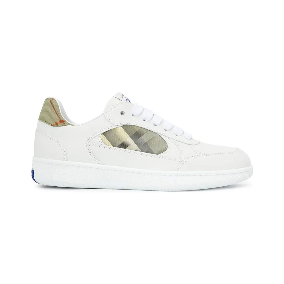 Burberry Check Terrace Mix Sneaker White Beige Nova Check (8118845)