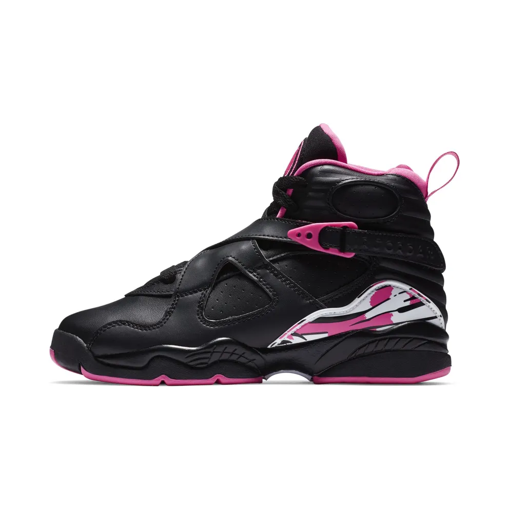 Jordan 8 Retro Pinksicle (GS) Black/White-Pinksicle (580528-006)