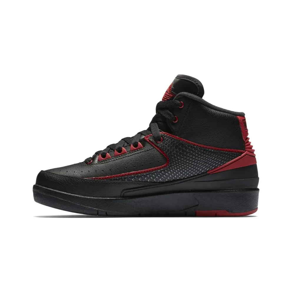 Jordan 2 Retro Alternate 87 (GS) Black/Varsity Red (834276-001)