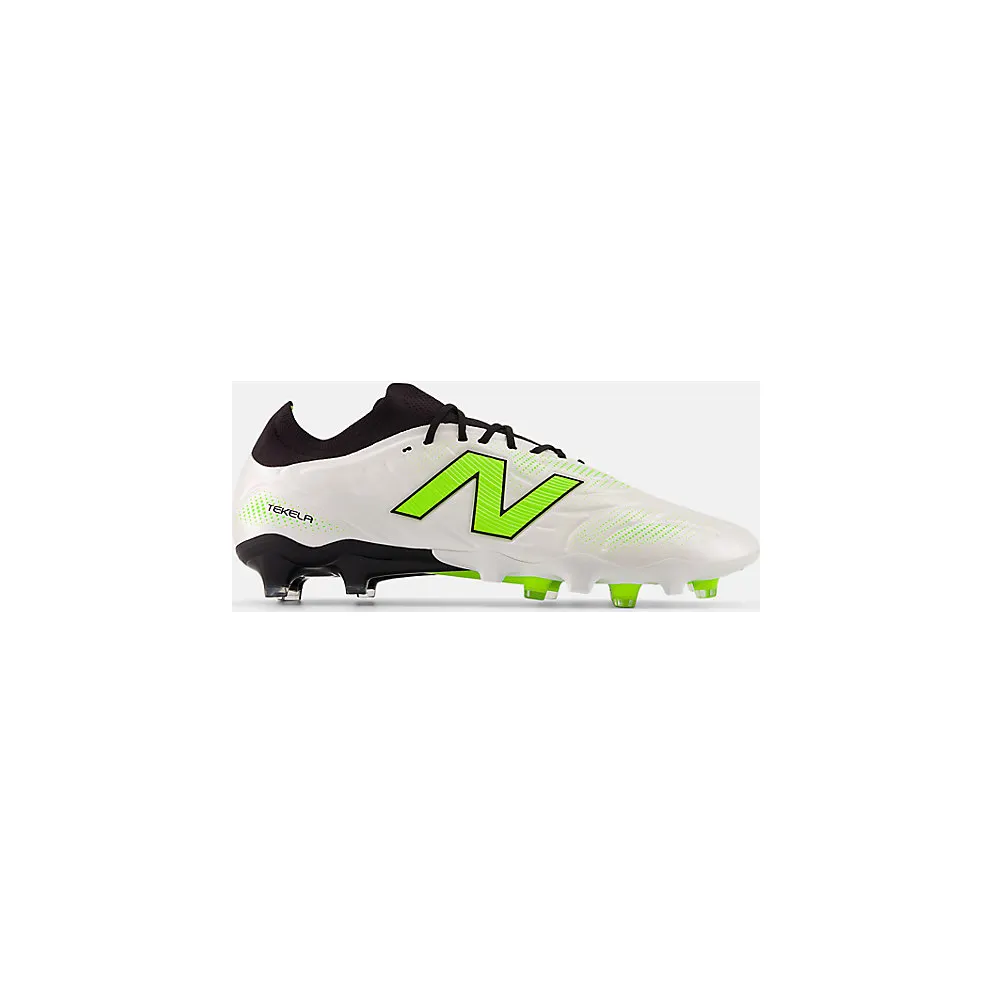 NEW BALANCE TEKELA PRO LOW LACED FG V5 “White / Black / Pixel Green” (ST2FLSP5)