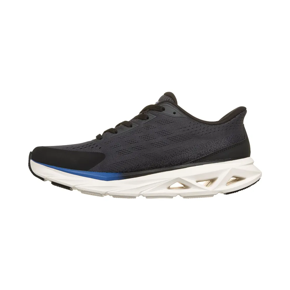 Skechers Slip-ins: Glide-Step Vortex Sneaker Black/Houtskool