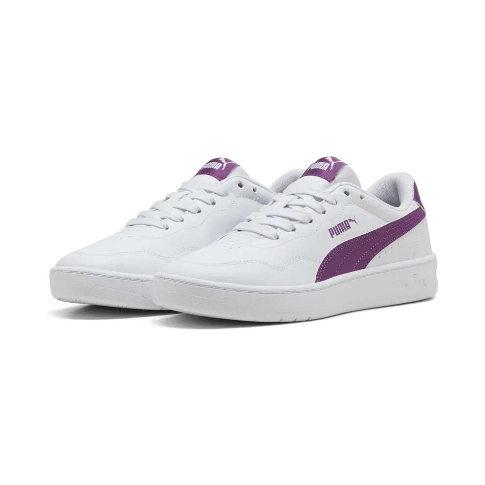 Puma Court Lally “Puma White / Plum Wine” (400367_14)