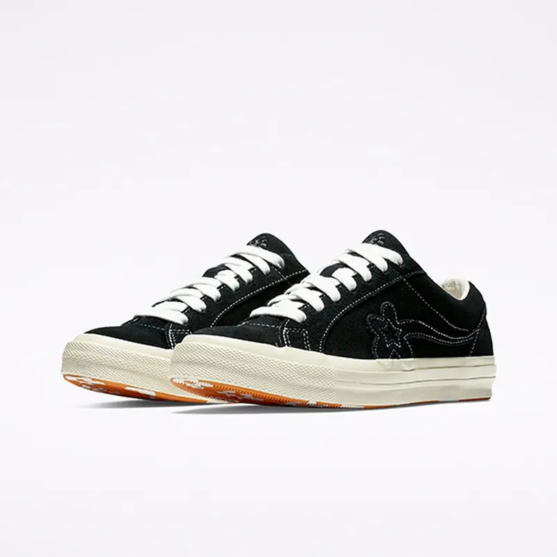 Converse One Star Ox Tyler the Creator Golf Le Fleur Mono (Black) Black/White (162129C)