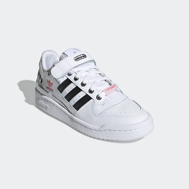 adidas Forum Low Cloud White / Core Black / True Pink (FZ3908)