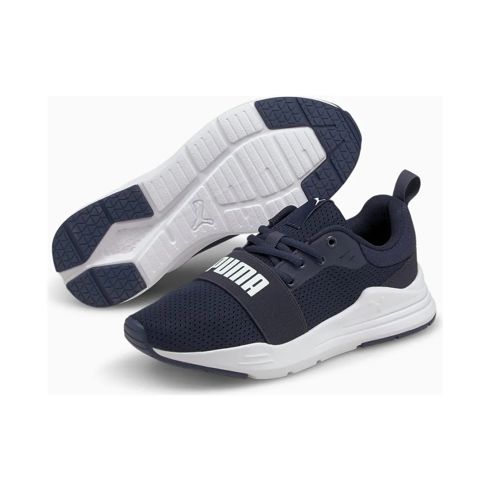 PUMA Wired Run Youth Peacoat/White (374214-13)