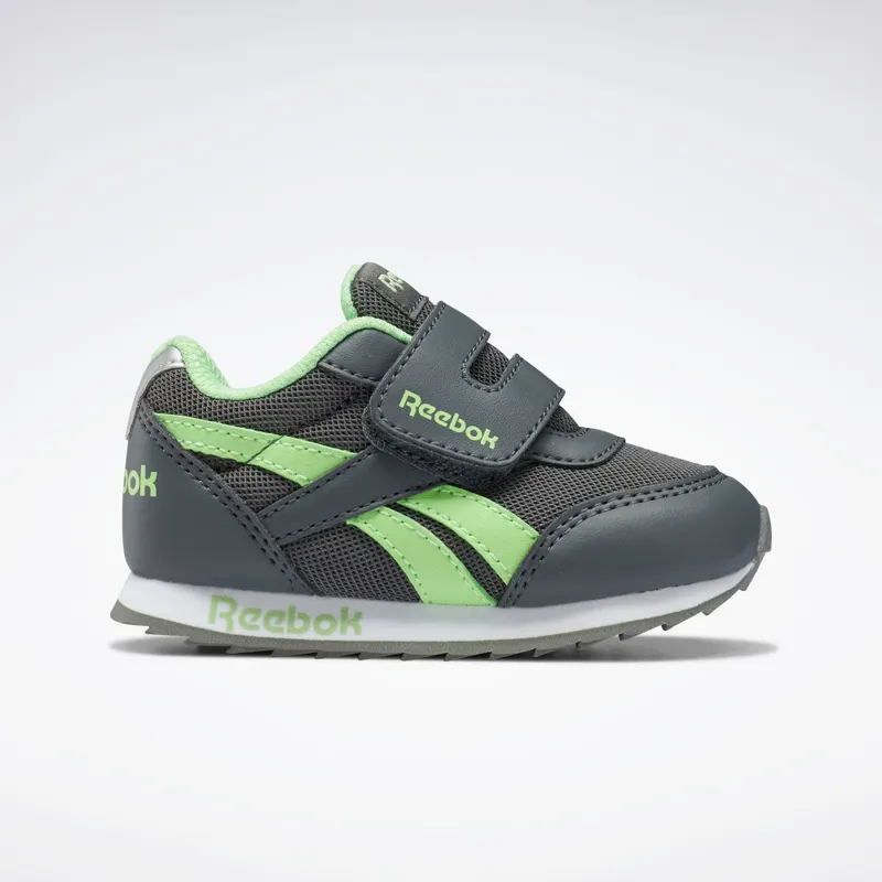 Reebok Royal Classic Jogger 2 Schoenen Essential Grey / Semi Neon Mint / Silver Metallic