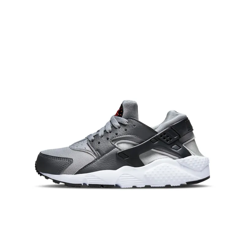 Nike Air Huarache Run “Wolf Grey / Dark Grey / White / Black” (DX1091-001)