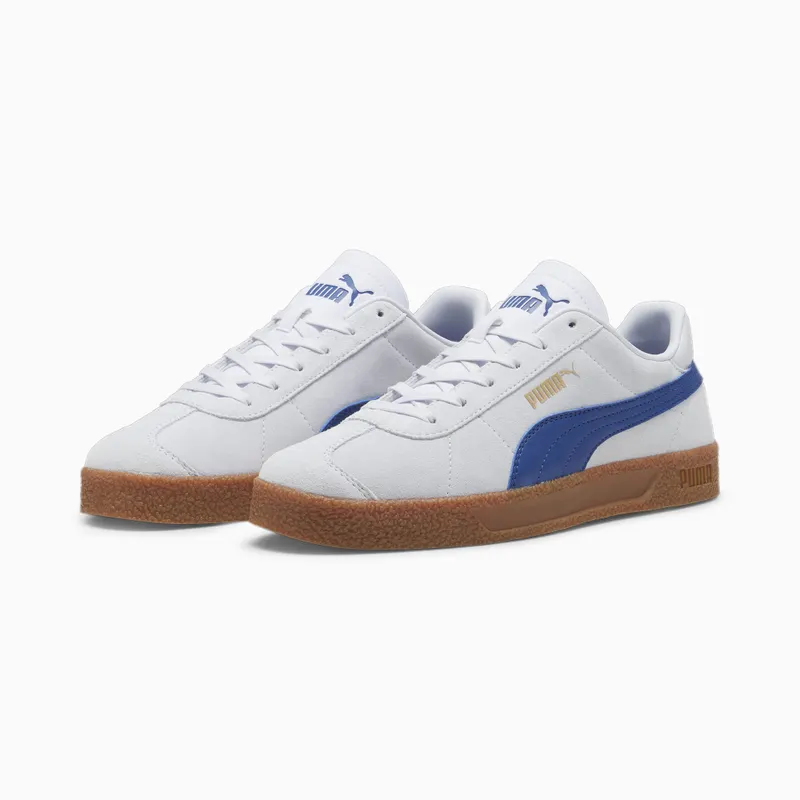 Puma Club Blue/Gold/Silver – “White” (381111-26)