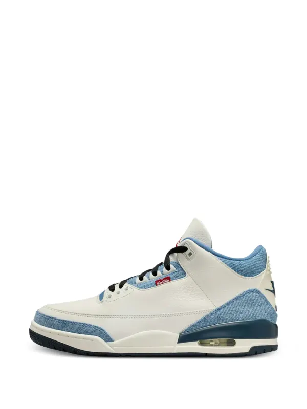 Jordan x Levi’s Air Jordan 3 High-Top-Sneakers – Weiß (IR0912)