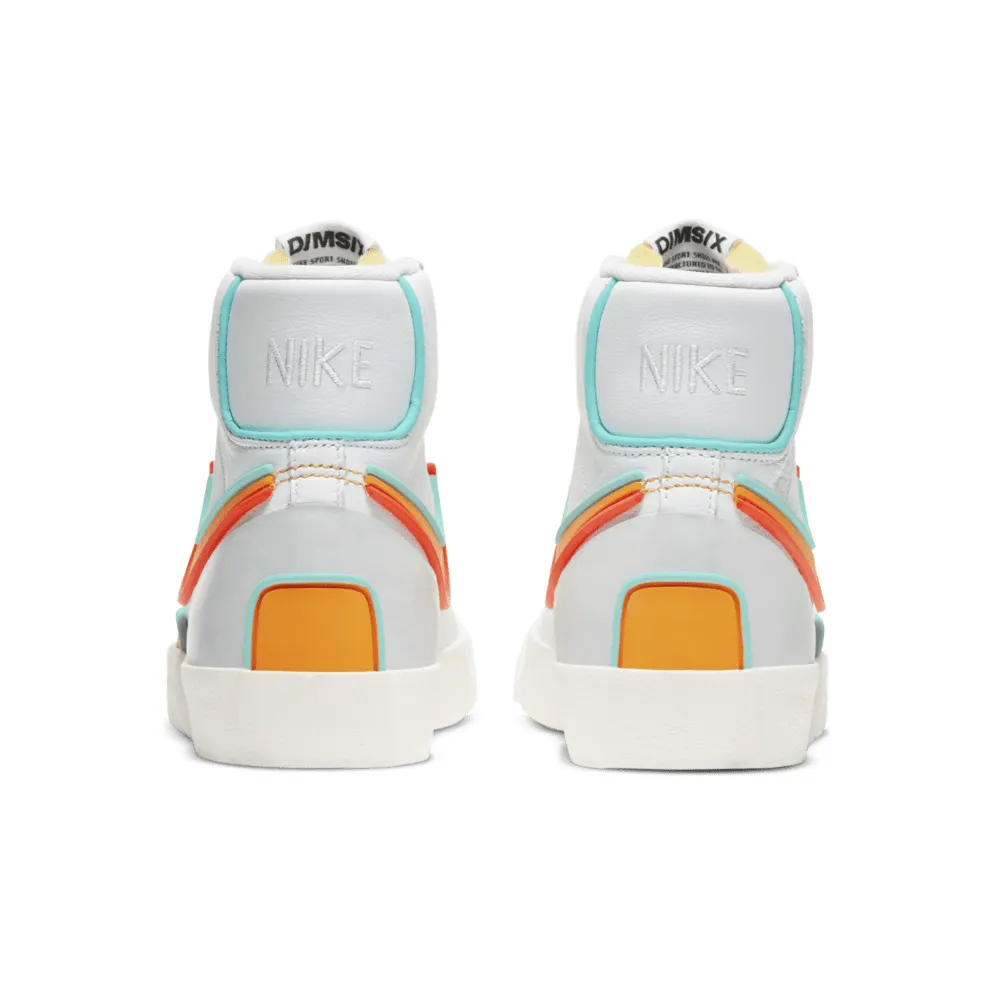 Nike Blazer Mid 77 Infinite Kumquat (W) White/Aurora Green/Bright Crimson (DC1746-100)