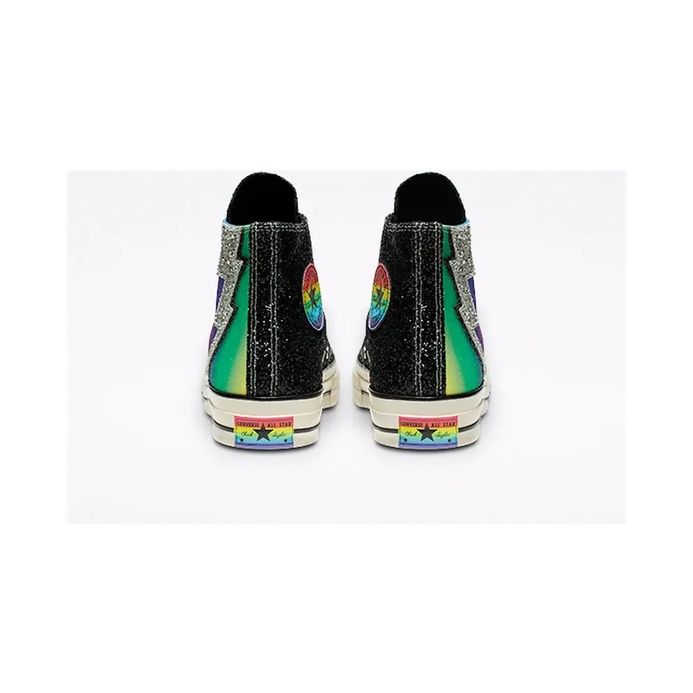Converse Chuck Taylor All-Star 70s Hi Pride Rainbow (2019) Black/Egret-Multi (165713C)