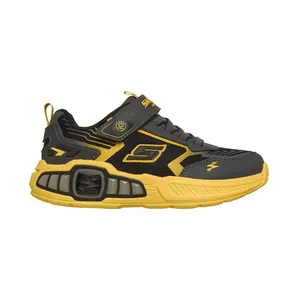 Skechers S-Lights: Light Storm 3.0 Houtskool/Geel