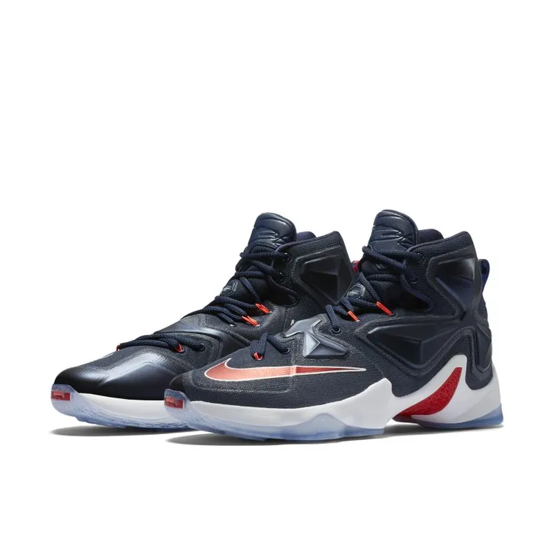 Nike LeBron 13 Midnight Navy Midnight Navy/University Red-White (807219-461)