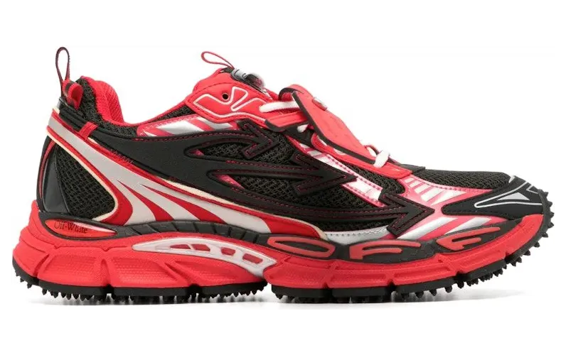 OFF-WHITE Be Right Back Black Red (OMIA295W24FAB0011025)