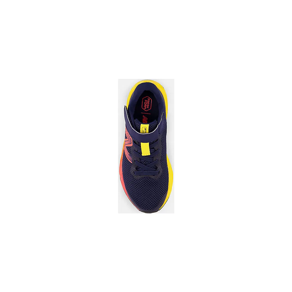 New Balance Fresh Foam Arishi v4 Bungee Lace Team Navy Electric Red Egg Yolk (PAARIKB4)