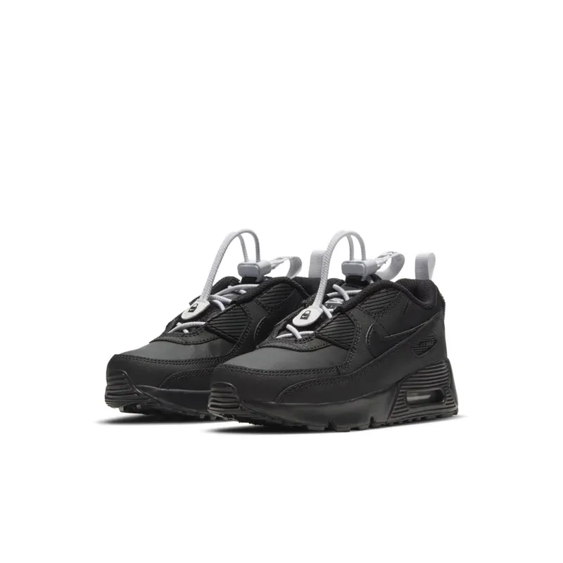 Nike Air Max 90 Toggle Triple Black (PS) (CV0064-001)