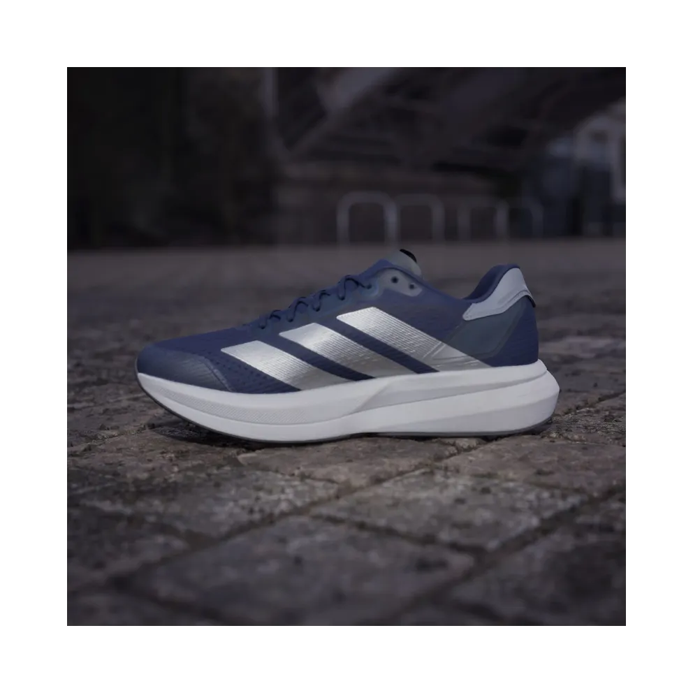 Adidas Duramo Speed 2 Running Shoes Dark Blue / Silver Metallic / Halo Silver (JS4415)