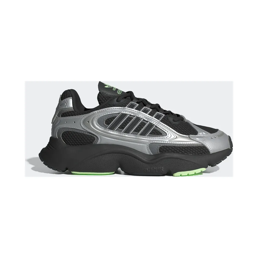 adidas OZMILLEN Schuh Core Black / Carbon / Green Spark (IE5842)
