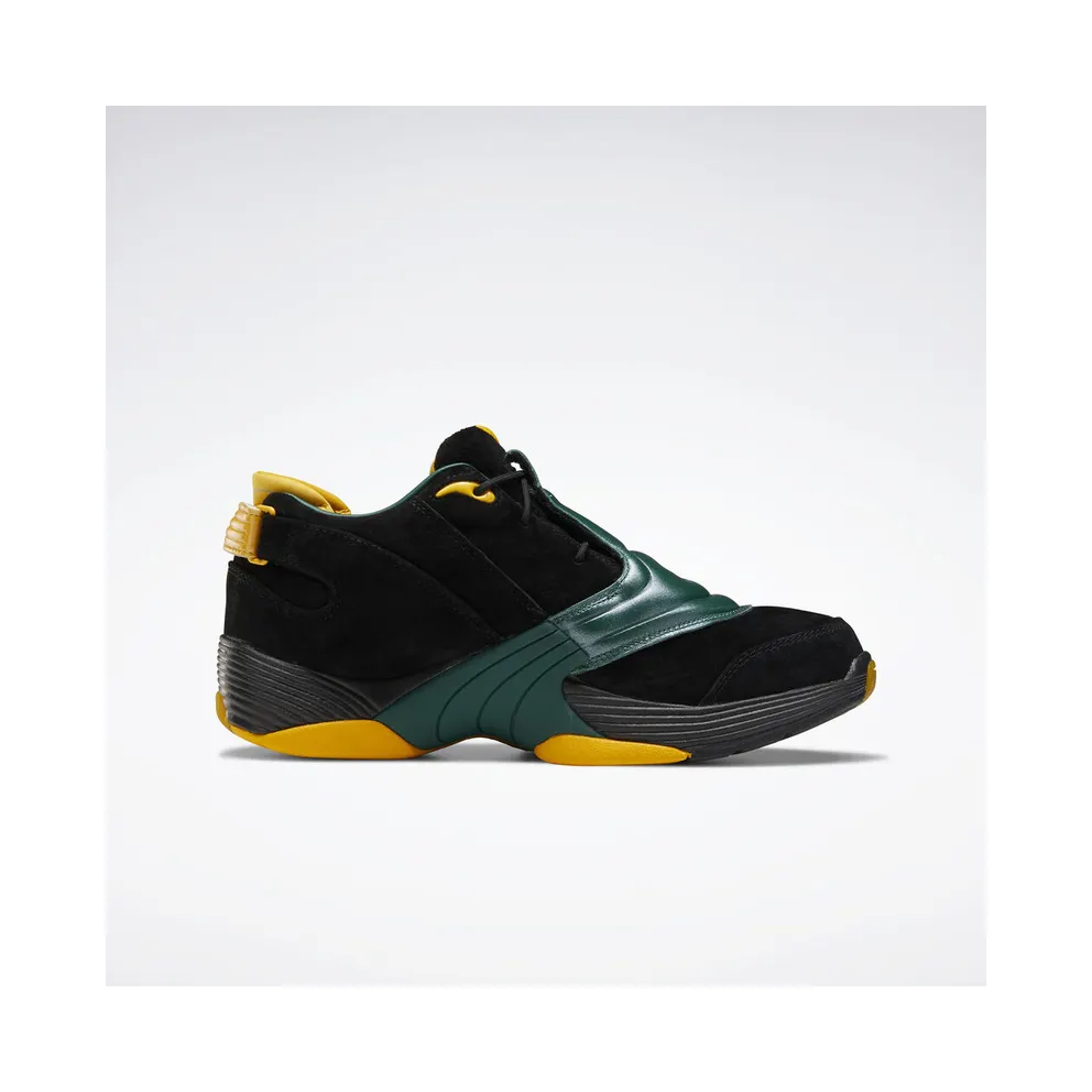 Reebok Answer 5 Bethel Black/Dark Green-Fierce Gold (Other Brands Other)