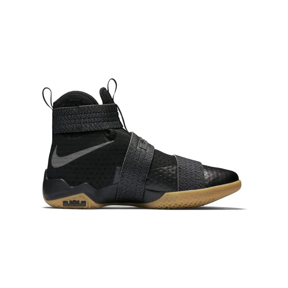 Nike LeBron Zoom Soldier 10 Black Gum Black/Multi Color/Dark Grey (844378-009)