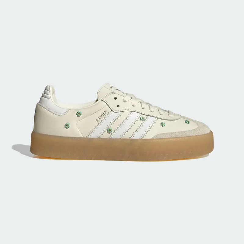 Adidas Sambae Bloemenprint Off White (JS3953)