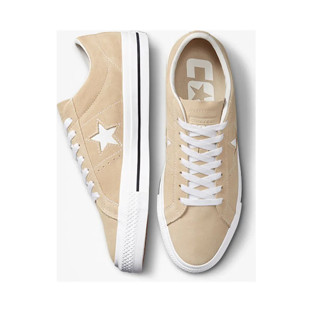 Converse One Star Pro Vintage Suede Low “Oat Milk” (A04155C)