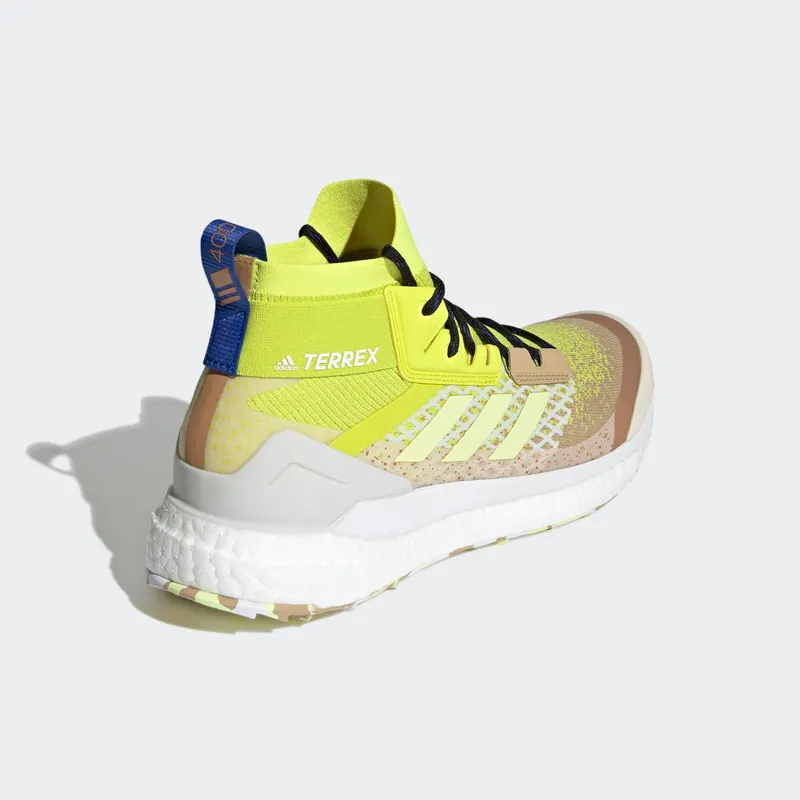 Adidas Terrex Free Hiker Primeblue Hiking Beige Tone / Pulse Yellow / Acid Yellow (FZ3627)